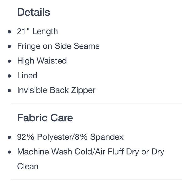 Gretchen Scott Y2K Fringe Vegan Suede Black Skirt - Picture 8 of 10